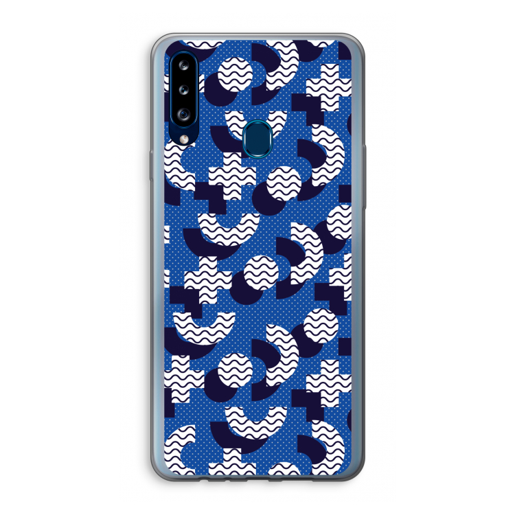 8-bit N°5: Samsung Galaxy A20s Transparant Hoesje