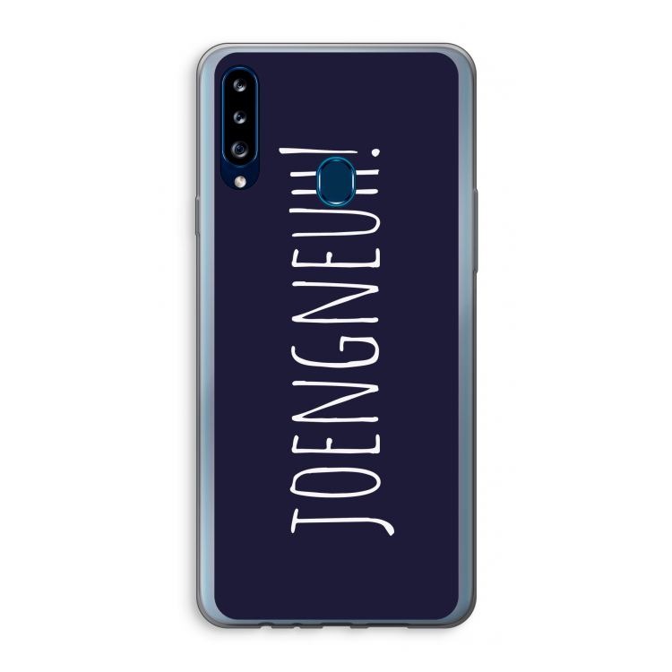 Joengneuh!: Samsung Galaxy A20s Transparant Hoesje