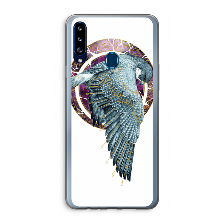 Golden Falcon: Samsung Galaxy A20s Transparant Hoesje
