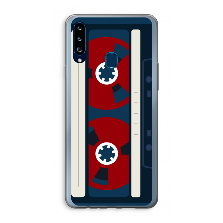 Here's your tape: Samsung Galaxy A20s Transparant Hoesje
