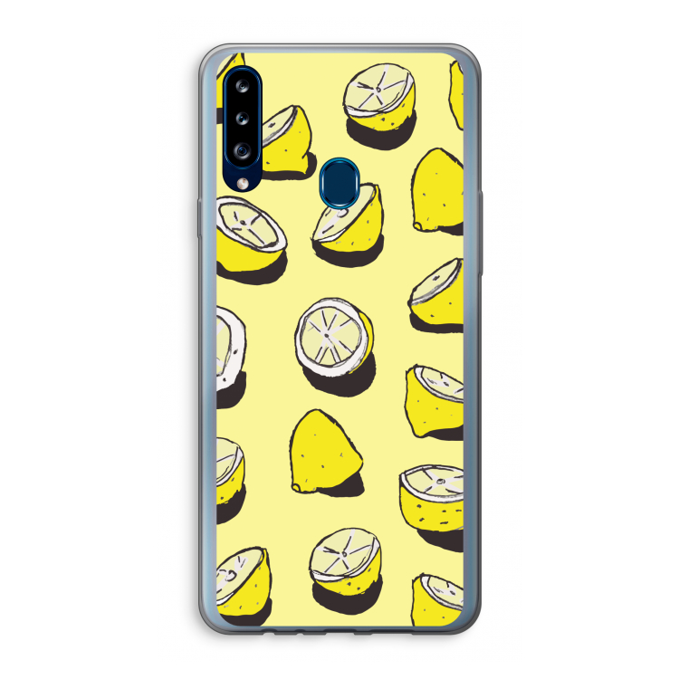 When Life Gives You Lemons...: Samsung Galaxy A20s Transparant Hoesje
