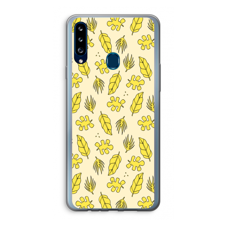 Herfst: Samsung Galaxy A20s Transparant Hoesje