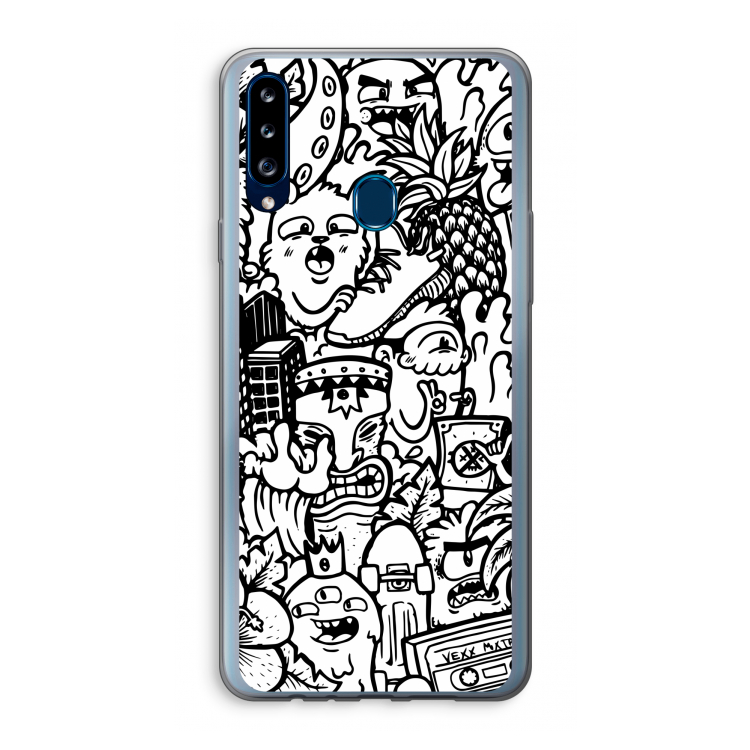 Vexx Mixtape #2: Samsung Galaxy A20s Transparant Hoesje