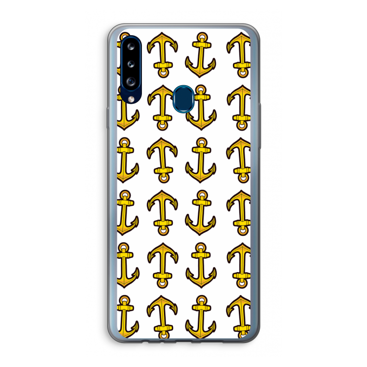 Musketon Anchor: Samsung Galaxy A20s Transparant Hoesje