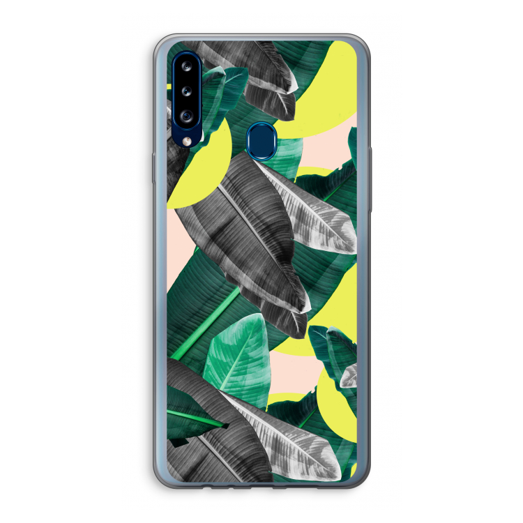 Fantasie jungle: Samsung Galaxy A20s Transparant Hoesje