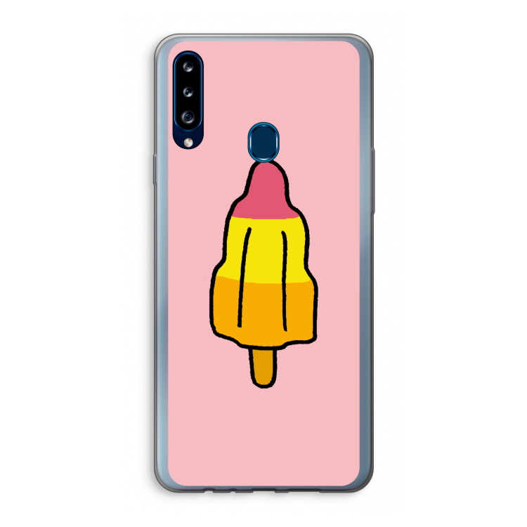Raketijsje: Samsung Galaxy A20s Transparant Hoesje