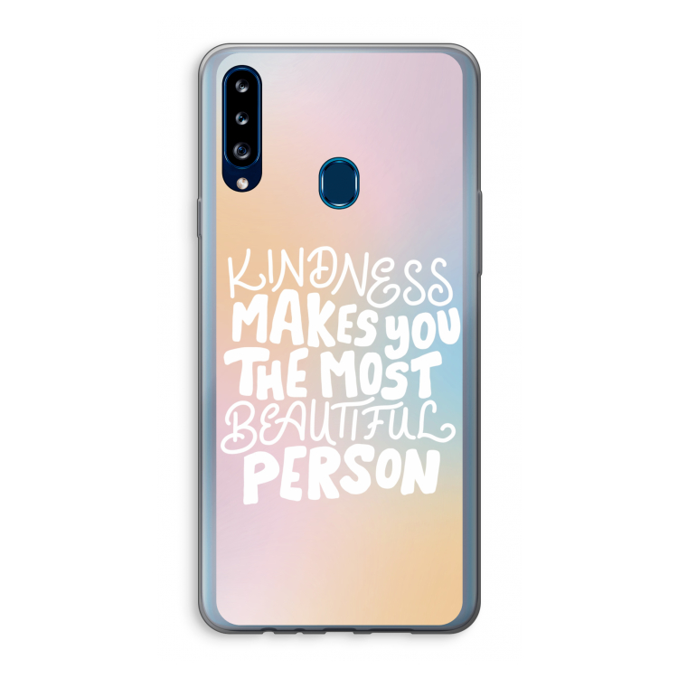 The prettiest: Samsung Galaxy A20s Transparant Hoesje