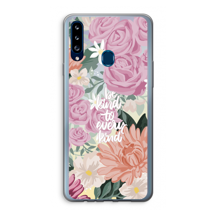 Kindness matters: Samsung Galaxy A20s Transparant Hoesje