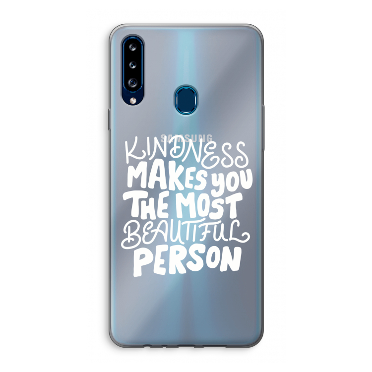 The prettiest: Samsung Galaxy A20s Transparant Hoesje