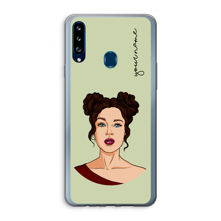 Pop-Art Creator: Samsung Galaxy A20s Transparant Hoesje