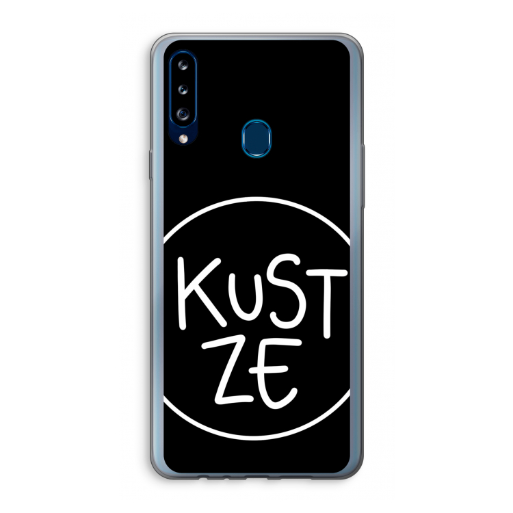 KUST ZE: Samsung Galaxy A20s Transparant Hoesje
