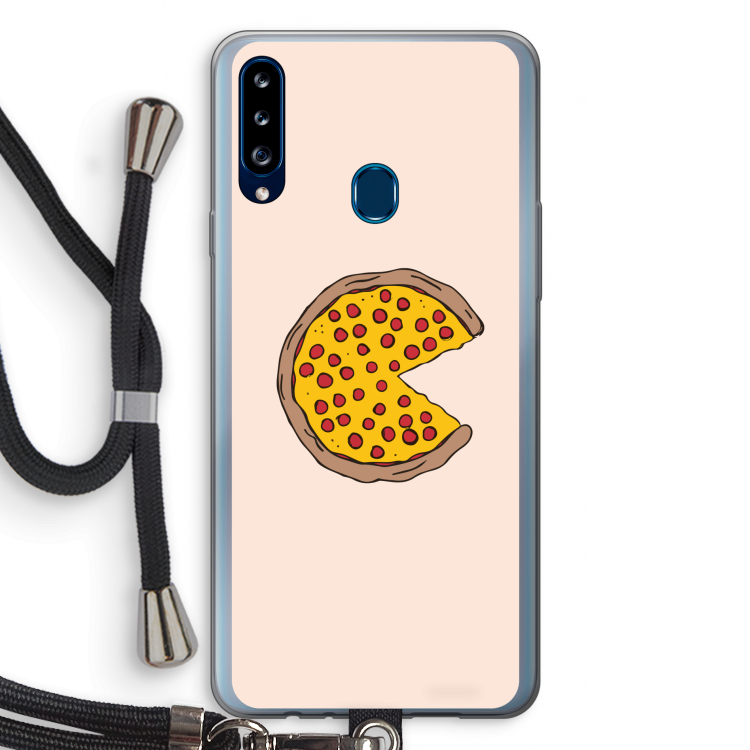 You Complete Me #2: Samsung Galaxy A20s Transparant Hoesje met koord