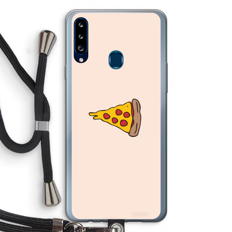 You Complete Me #1: Samsung Galaxy A20s Transparant Hoesje met koord