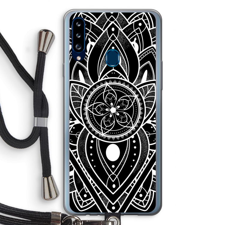 It's Complicated: Samsung Galaxy A20s Transparant Hoesje met koord