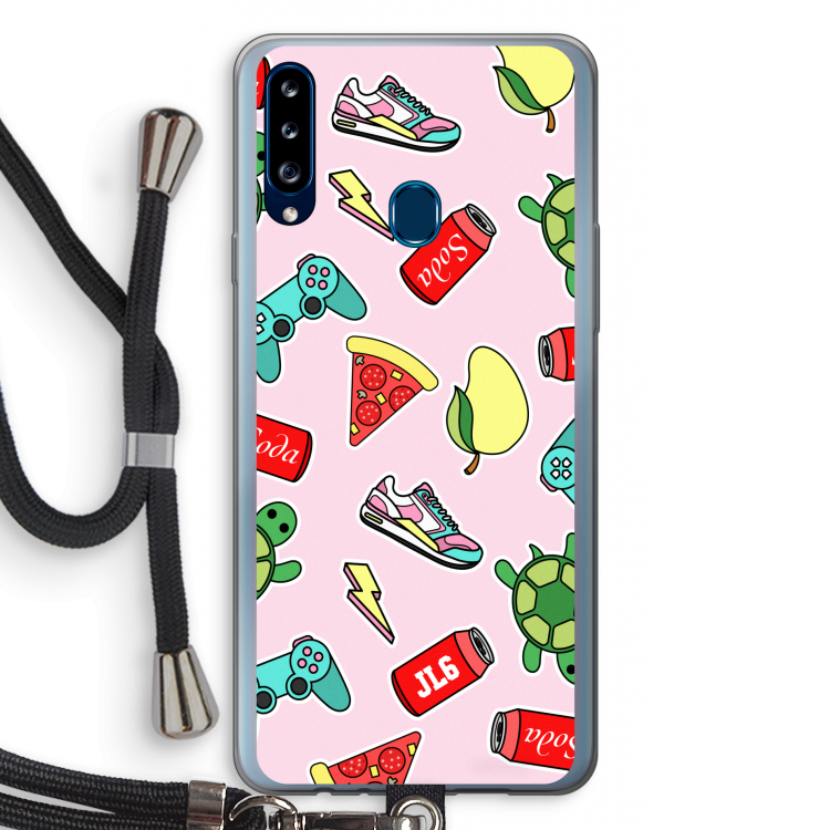 Things Jamie Loves: Samsung Galaxy A20s Transparant Hoesje met koord