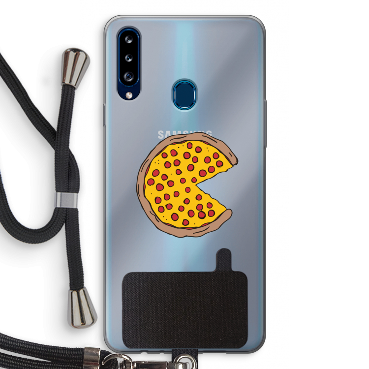 You Complete Me #2: Samsung Galaxy A20s Transparant Hoesje met koord
