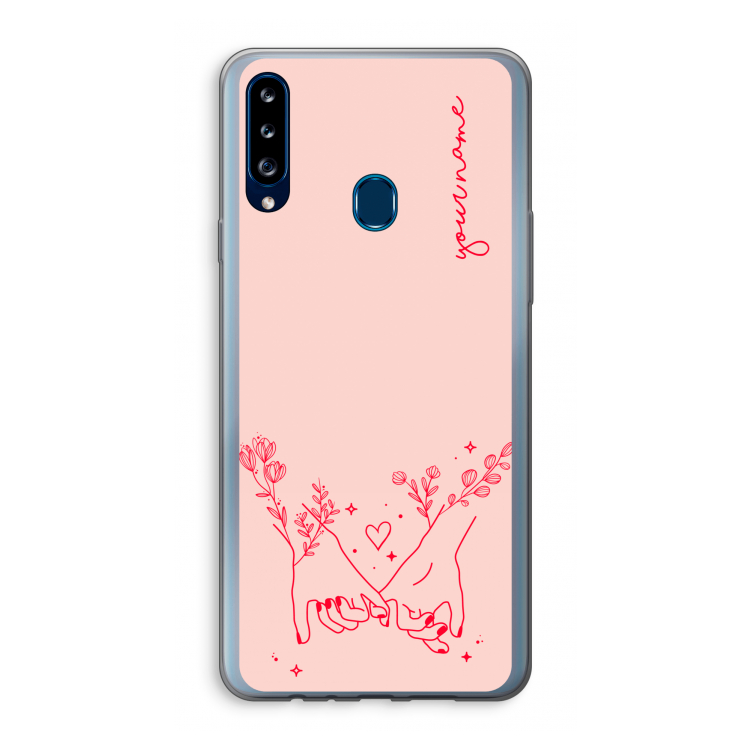 Best Friends: Samsung Galaxy A20s Transparant Hoesje