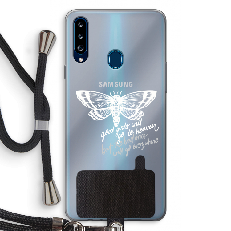 Good or bad: Samsung Galaxy A20s Transparant Hoesje met koord