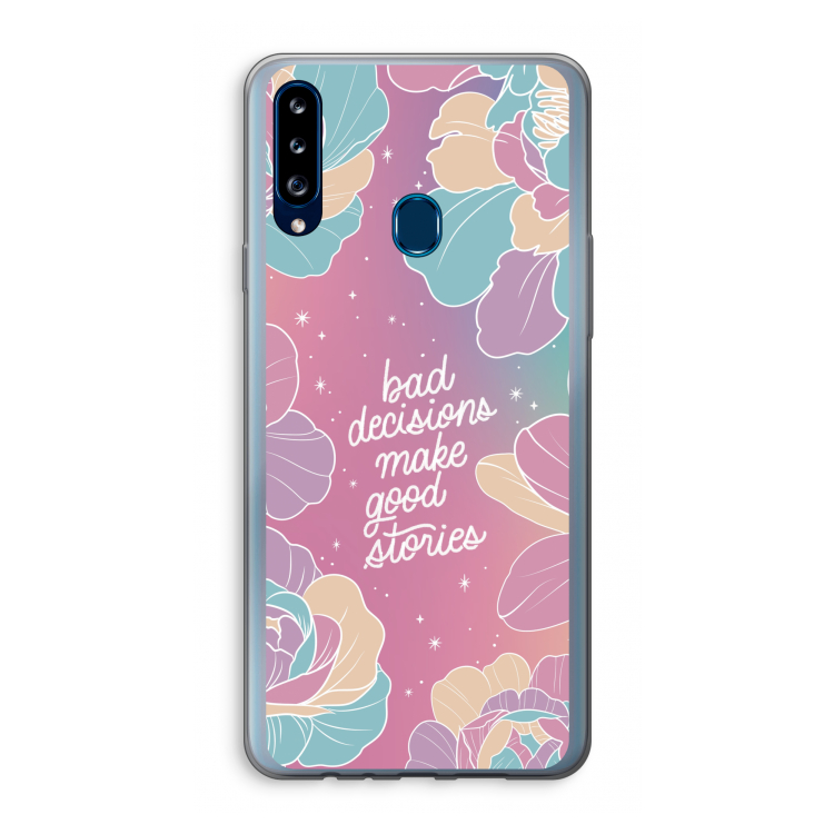 Good stories: Samsung Galaxy A20s Transparant Hoesje