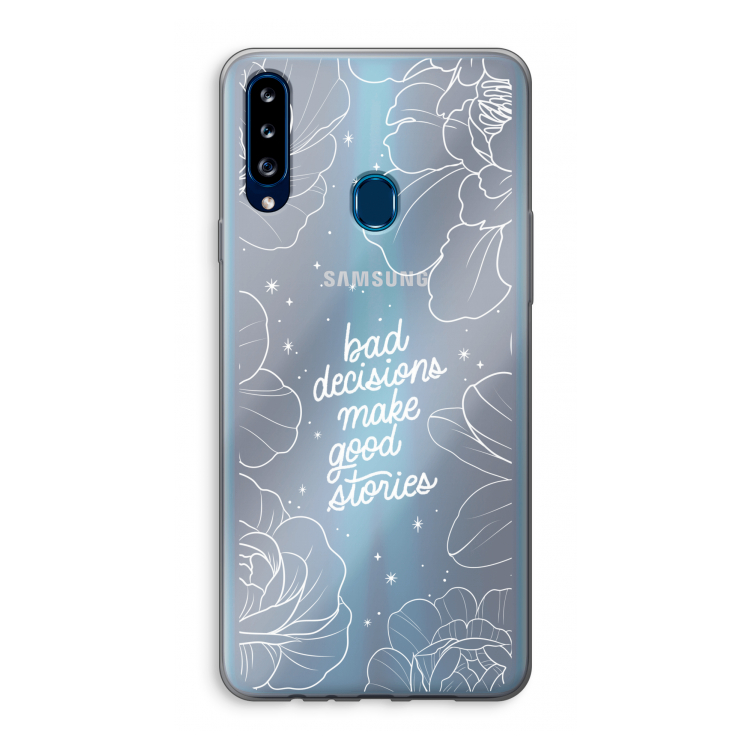 Good stories: Samsung Galaxy A20s Transparant Hoesje