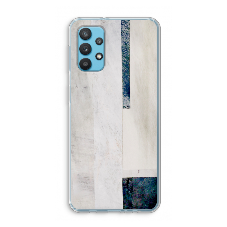 Meet you there: Samsung Galaxy A32 4G Transparant Hoesje