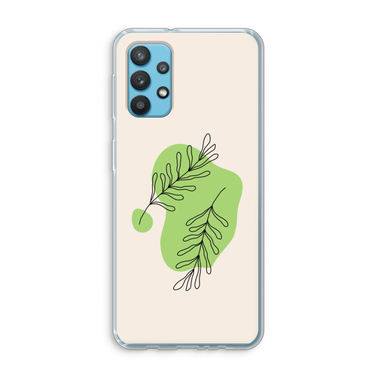 Beleaf in you: Samsung Galaxy A32 4G Transparant Hoesje