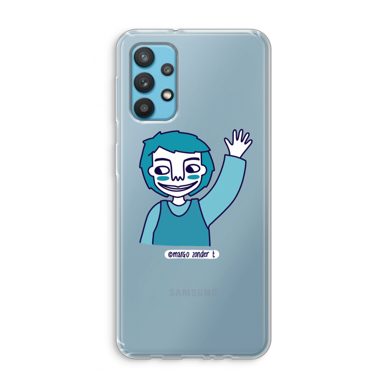 Zwaai: Samsung Galaxy A32 4G Transparant Hoesje