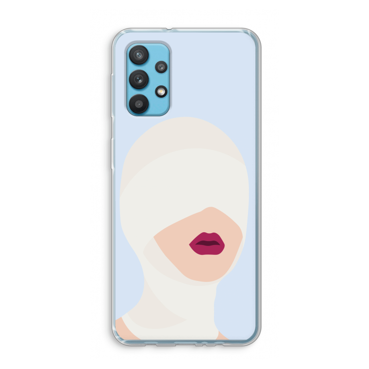 Incognito: Samsung Galaxy A32 4G Transparant Hoesje