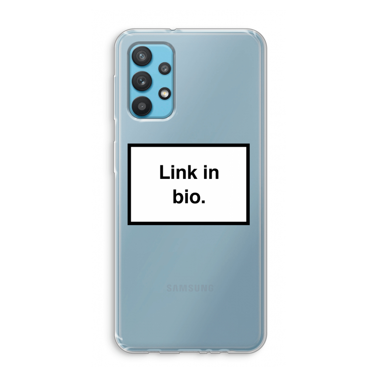 Link in bio: Samsung Galaxy A32 4G Transparant Hoesje