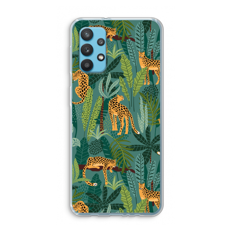 Luipaard 2: Samsung Galaxy A32 4G Transparant Hoesje