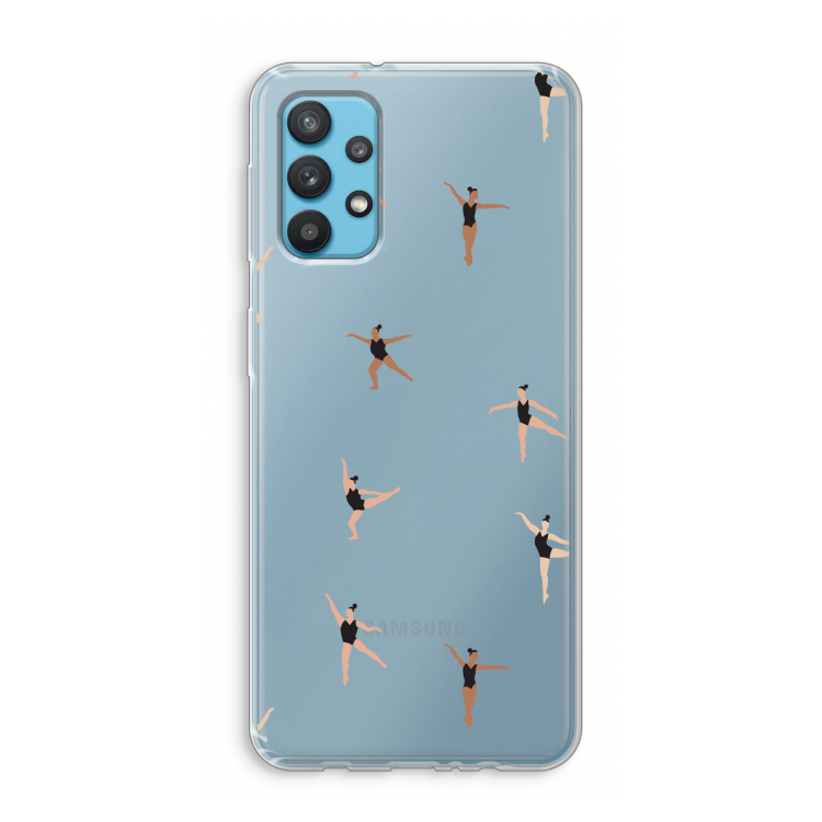 Dancing #1: Samsung Galaxy A32 4G Transparant Hoesje