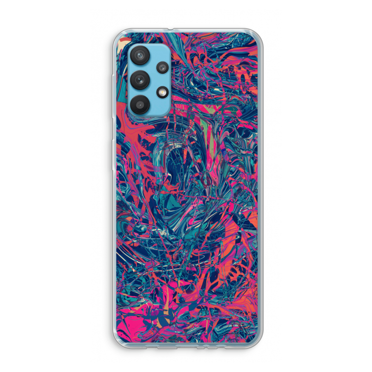 Sleeping Dreams: Samsung Galaxy A32 4G Transparant Hoesje