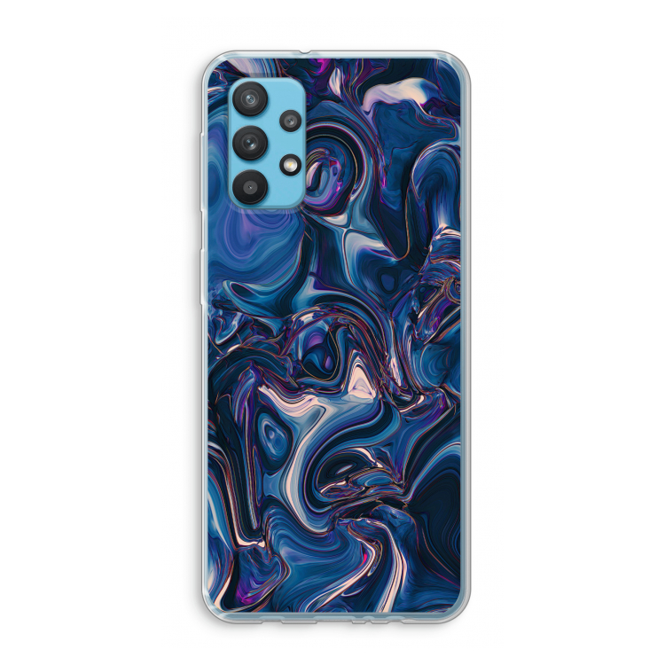 Mirrored Mirage: Samsung Galaxy A32 4G Transparant Hoesje