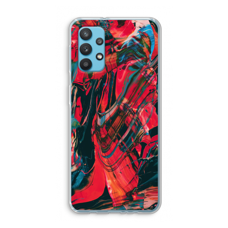 Endless Descent: Samsung Galaxy A32 4G Transparant Hoesje