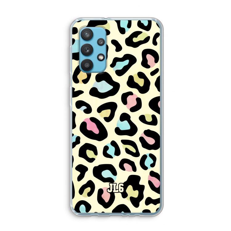 Leopard pattern: Samsung Galaxy A32 4G Transparant Hoesje