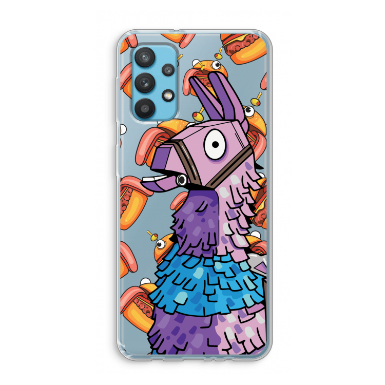 Loot Burger: Samsung Galaxy A32 4G Transparant Hoesje