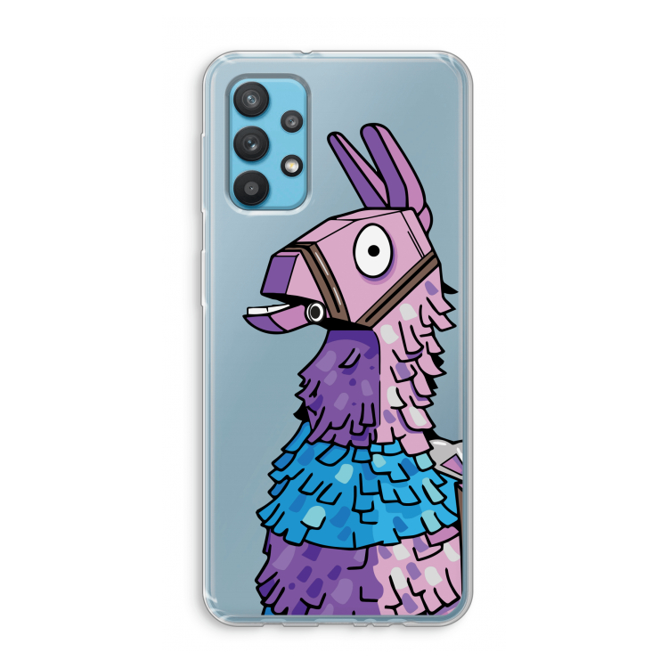 Lama: Samsung Galaxy A32 4G Transparant Hoesje