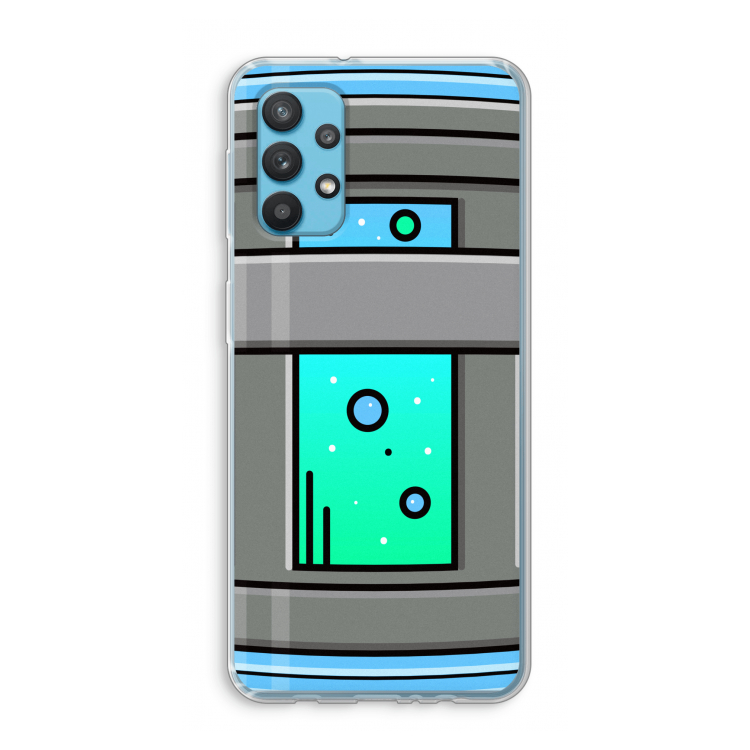 Chug Bottle: Samsung Galaxy A32 4G Transparant Hoesje