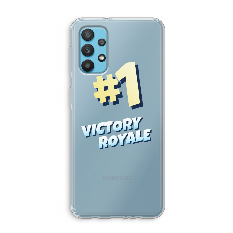 Victory Royale: Samsung Galaxy A32 4G Transparant Hoesje