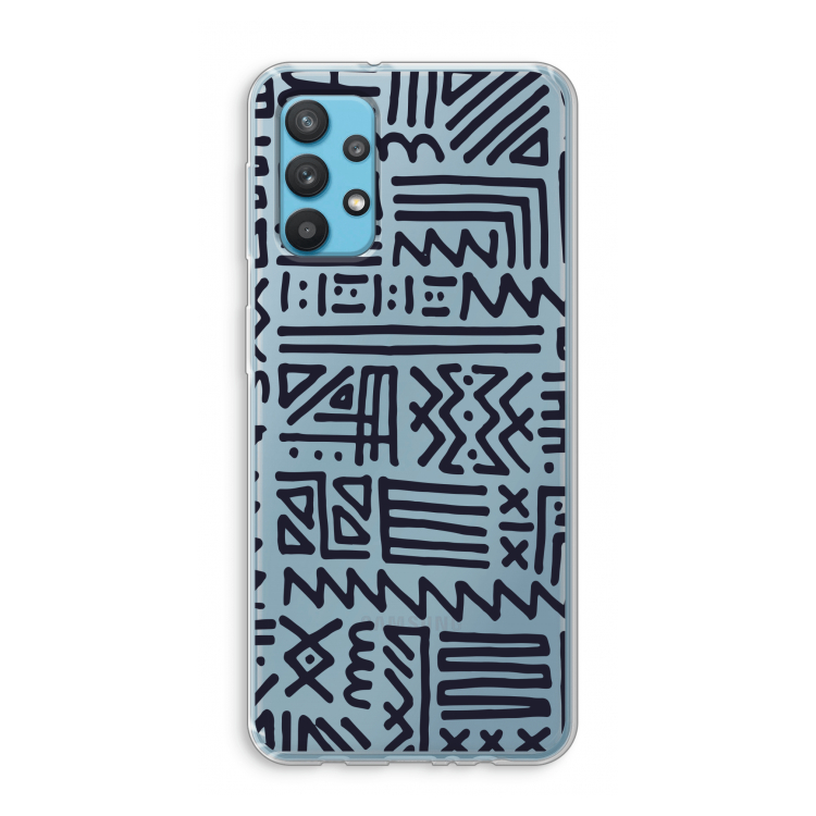 Marrakech print: Samsung Galaxy A32 4G Transparant Hoesje