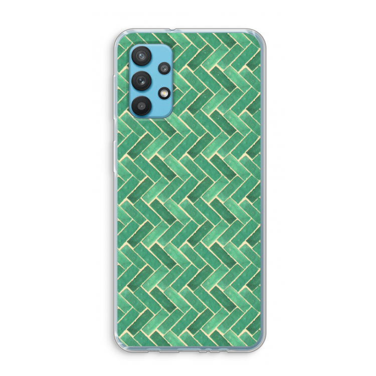Moroccan tiles 2: Samsung Galaxy A32 4G Transparant Hoesje