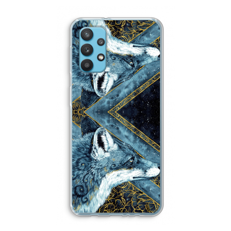 Golden Fox: Samsung Galaxy A32 4G Transparant Hoesje