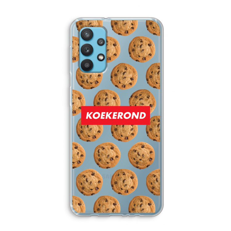Koekerond: Samsung Galaxy A32 4G Transparant Hoesje