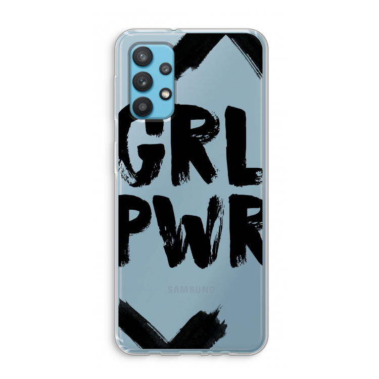 Girl Power #2: Samsung Galaxy A32 4G Transparant Hoesje