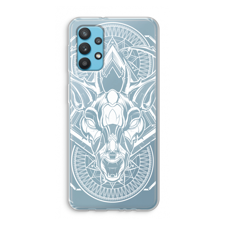 Oh Deer: Samsung Galaxy A32 4G Transparant Hoesje