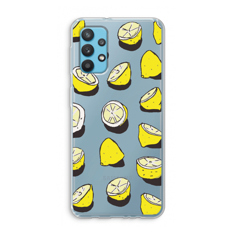 When Life Gives You Lemons...: Samsung Galaxy A32 4G Transparant Hoesje