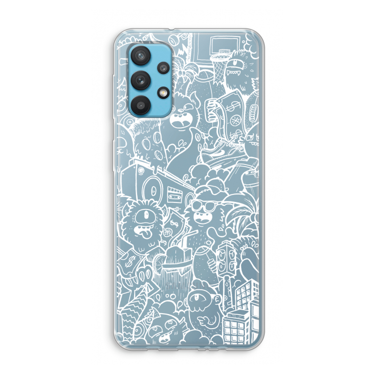 Vexx City #2: Samsung Galaxy A32 4G Transparant Hoesje