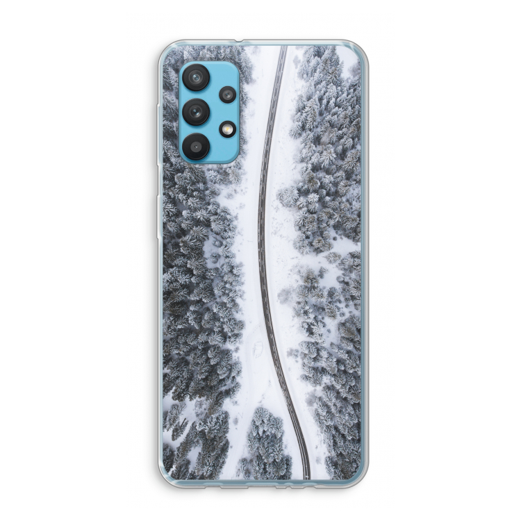 Snøfall: Samsung Galaxy A32 4G Transparant Hoesje