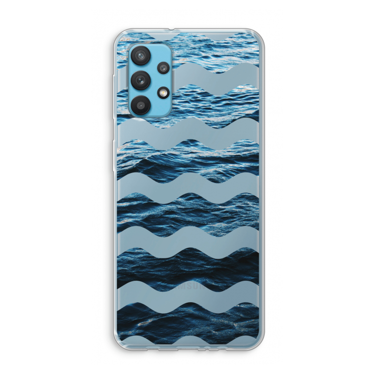Oceaan: Samsung Galaxy A32 4G Transparant Hoesje