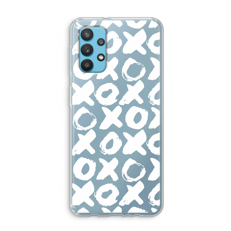 XOXO: Samsung Galaxy A32 4G Transparant Hoesje